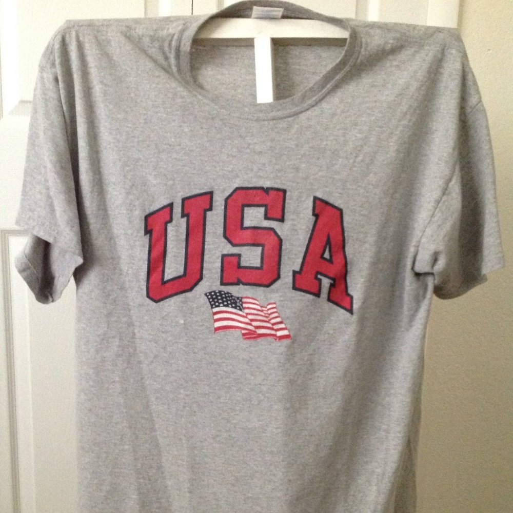 Men's Pullover short sleeve USA t-shirt